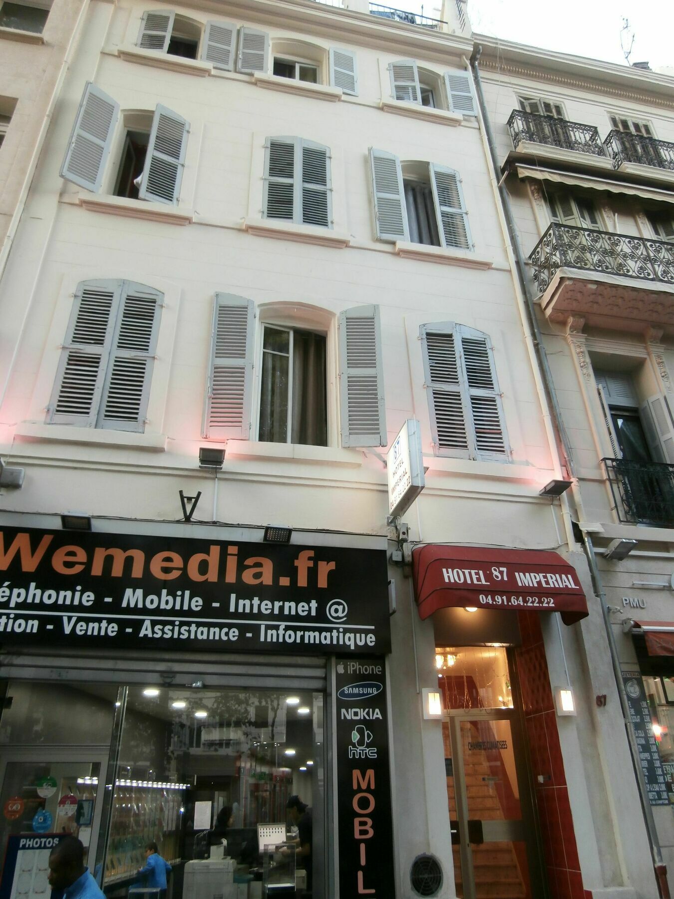 Hotel Imperial Marsella Exterior foto